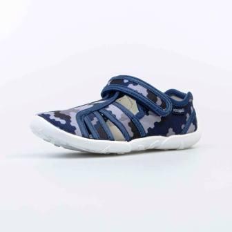 КОТОФЕЙ 421081-11 синий туфли летние текстиль, р.27-33 (поступление 13.05.2022г.) цена 1400руб.