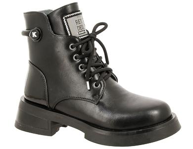 KENKÄ  TQZ_25-915_black ботинки (поступление 26.08.2022г.) цена 3300руб.