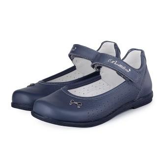 Bottilini TS-314(1) туфли цвет синий (р.32-34) (поступление 12.08.2022г.) цена 3500руб.