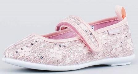 КОТОФЕЙ 431183-72 розовый туфли текстиль, р.27-32 (поступление 25.11.2022г.) цена 1290руб.