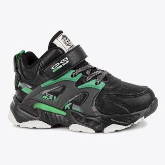 KAPIKA  Обувь для активного отдыха (черный-зеленый) р.31-35 артикул 73893-2 (поступление 19.08.2023г.) цена 3250руб.