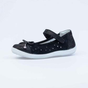 КОТОФЕЙ 532233-21 черный туфли дошкольно-школьные нат. кожа, 30-35 (поступление 12.08.2021г.) цена 2250руб.