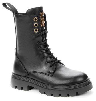 BETSY 938465/04-01 черный детские (для девочек) ботинки р.30-35 (поступление 28.08.2023г.) цена 3900руб.