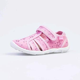КОТОФЕЙ 421066-14 розовый туфли летние текстиль, р.27-33 (поступление 13.05.2022г.) цена 1400руб.